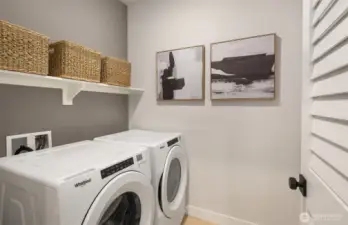 Picture represents model of floorplan, but not actual home.