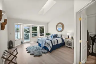Primary bedroom on main floor