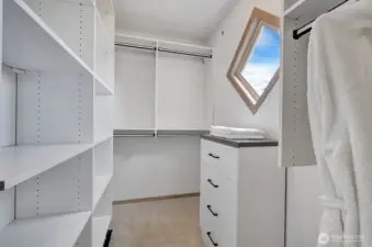 Walk-in Closet In The Primary Bedroom
