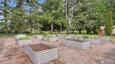 Enjoy community amenities such as a community garden.