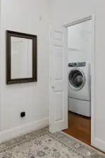 Washer and Dryer are on the main floor.