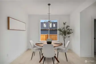 Formal dining room.