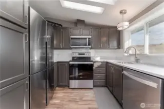 Updated kitchen.