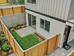 Stand alone home with a private yard!