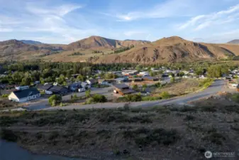 View from back of lots
