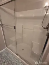 Primary Bedrm Bathrm- Shower Tub combo