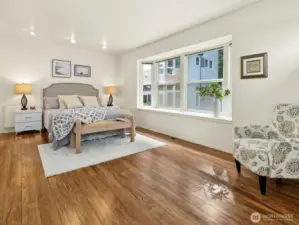 22x12 Main Bedroom Suite - including Sitting room, bathroom and Walk-in Closet. This completes a full bedroom suite experience.