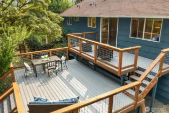 Massive Brand New Trex Deck