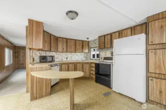 Kitchen with abundant cabinetry and counter space, ready for everyday meals and gatherings.