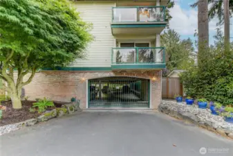 Secured garage