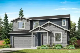 Exterior Rendering of Homesite 377.