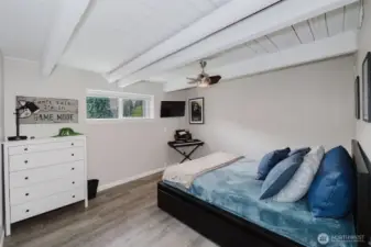 Downstairs large room.