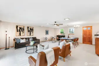 The spacious great room provides excellent flexibility for your lifestyle—room to spread out and enjoy!