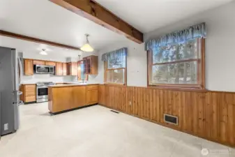 Kitchen w/eating space - Main Floor