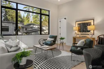 Separate studio for guest quarters or home office and business suite