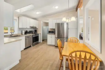 Gorgeously updated kitchen