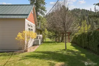 Side yard.