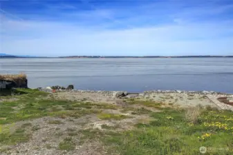 Looking Over Saratoga Passage~