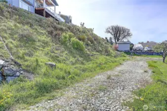 Existing 'Flag' Driveway Starts Your Property off the Paved Cul-de-sac~
