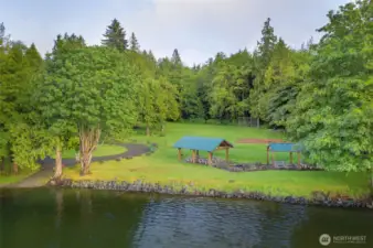 Community beach and park!