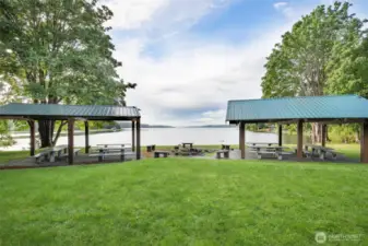 Community beach and park!