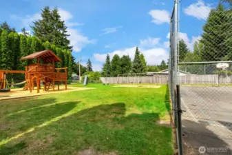 Community playground and sport court!