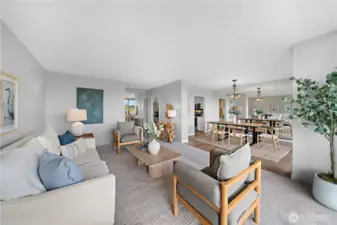 Ample Living room