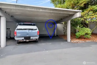 1 parking space
