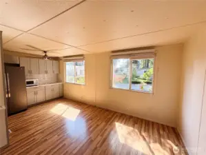 Lots of natural light