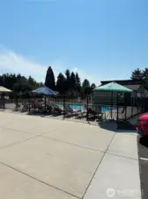 Heated pool!