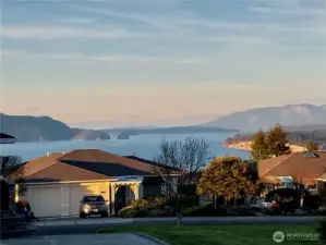 View of Rosario Strait from House