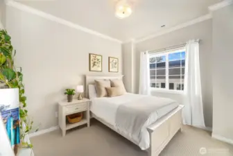 The third bedroom