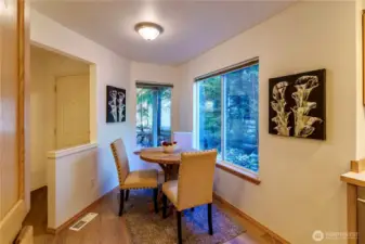 dinning space.