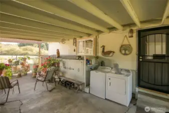 Covered Front Door Entry