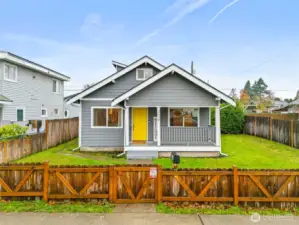 Adorable and affordable, renovated craftsman.