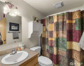 First floor full bathroom