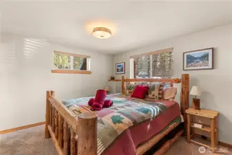 Primary bedroom with private bathroom