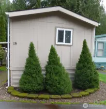 Front of House Faces West