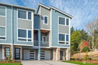 Example of the Madelyn floor plan to be located at 12802 66th Avenue S, Seattle WA 98178.