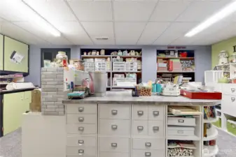 Hobby room for scrapbooking or other activities