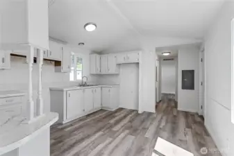 Spacious kitchen