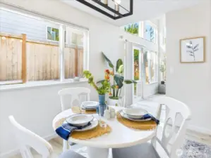 Dining room.