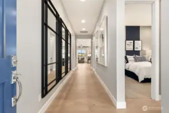 Actual Model Home Entry