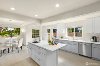 Brand new kitchen is gorgeous!