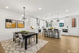 Pictures of Model Home. Not pictures of actual home. Features, colors, layout may vary.