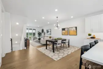 Pictures of Model Home. Not pictures of actual home. Features, colors, layout may vary.