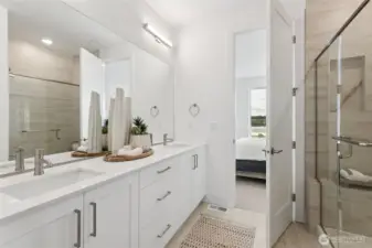 Pictures of Model Home. Not pictures of actual home. Features, colors, layout may vary.