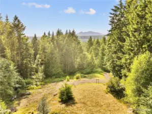 Ideal building site is towards the upper end of the property