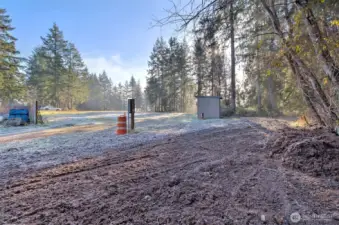 Power and water already here!