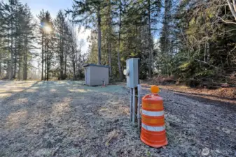 Power and private well installed. Septic system design approved, good until January of 2027.